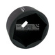 CLÉ POUR ÉCROU D’ESSIEU HEXAGONAL, CARRÉ 1", 75 MM